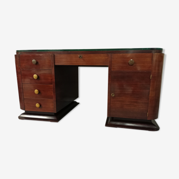 Rosewood art deco desk