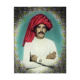Devendra portrait hand-painted photography Rajasthan 60s