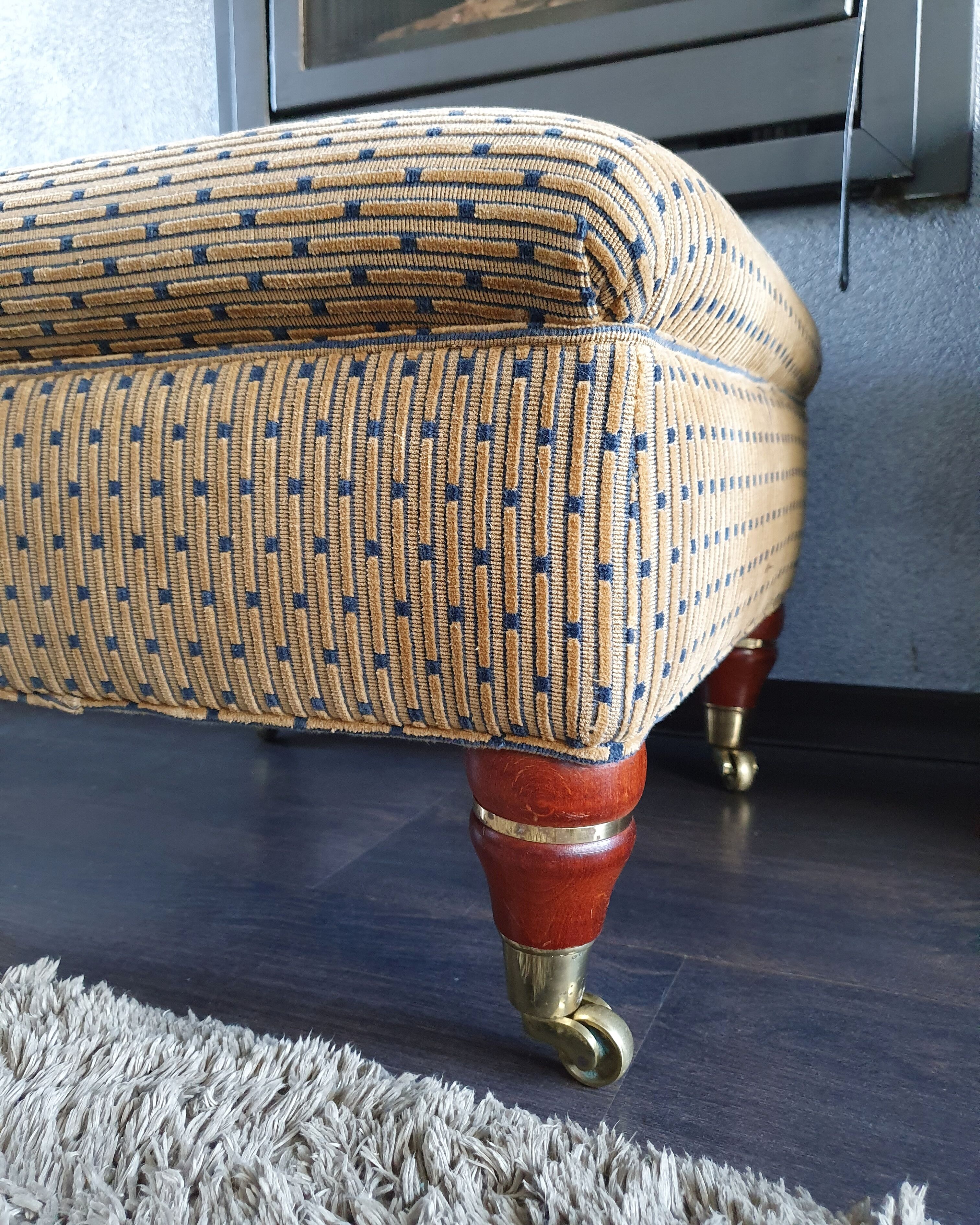 Vintage ottoman from the seventies