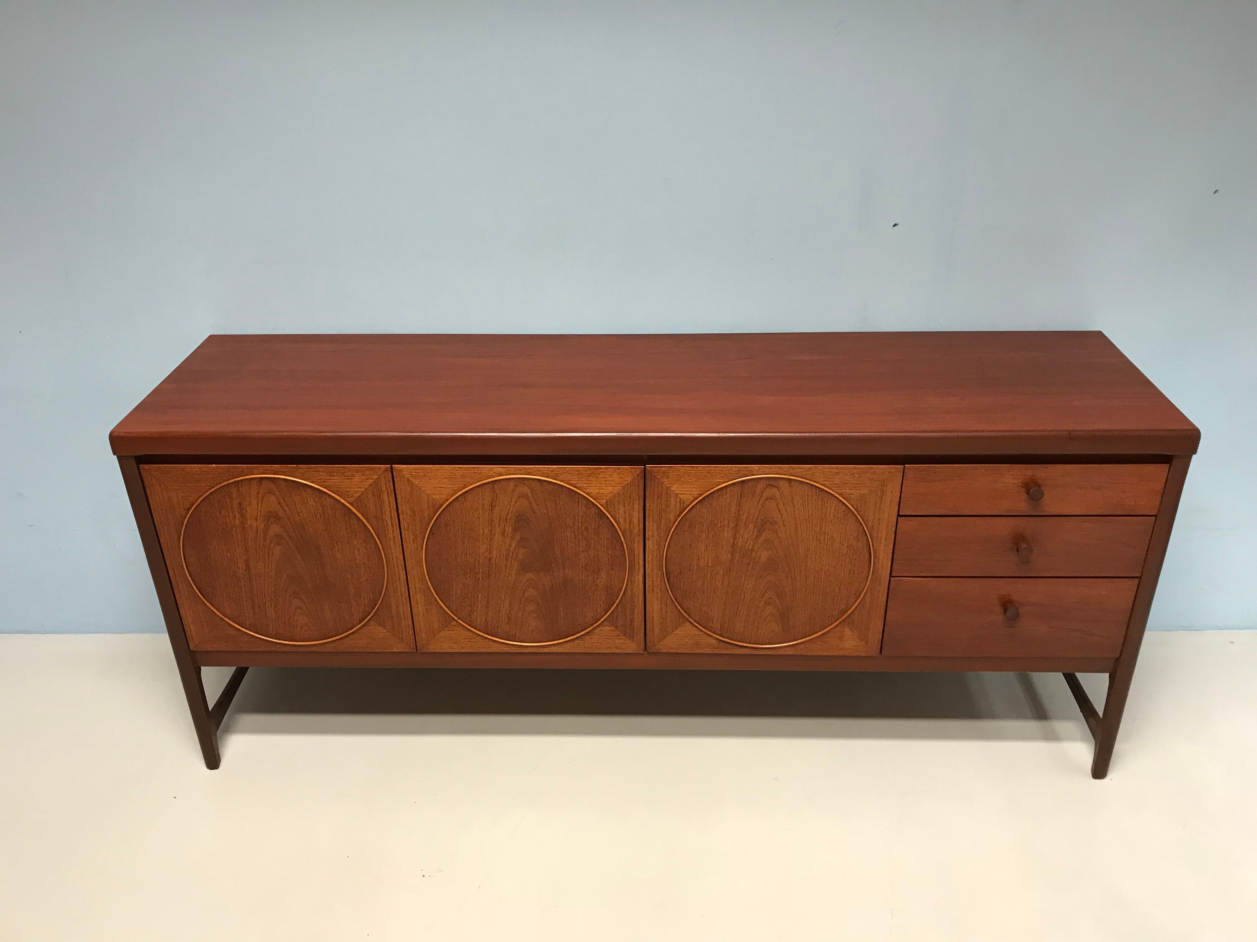 Vintage Nathan Circle sideboard