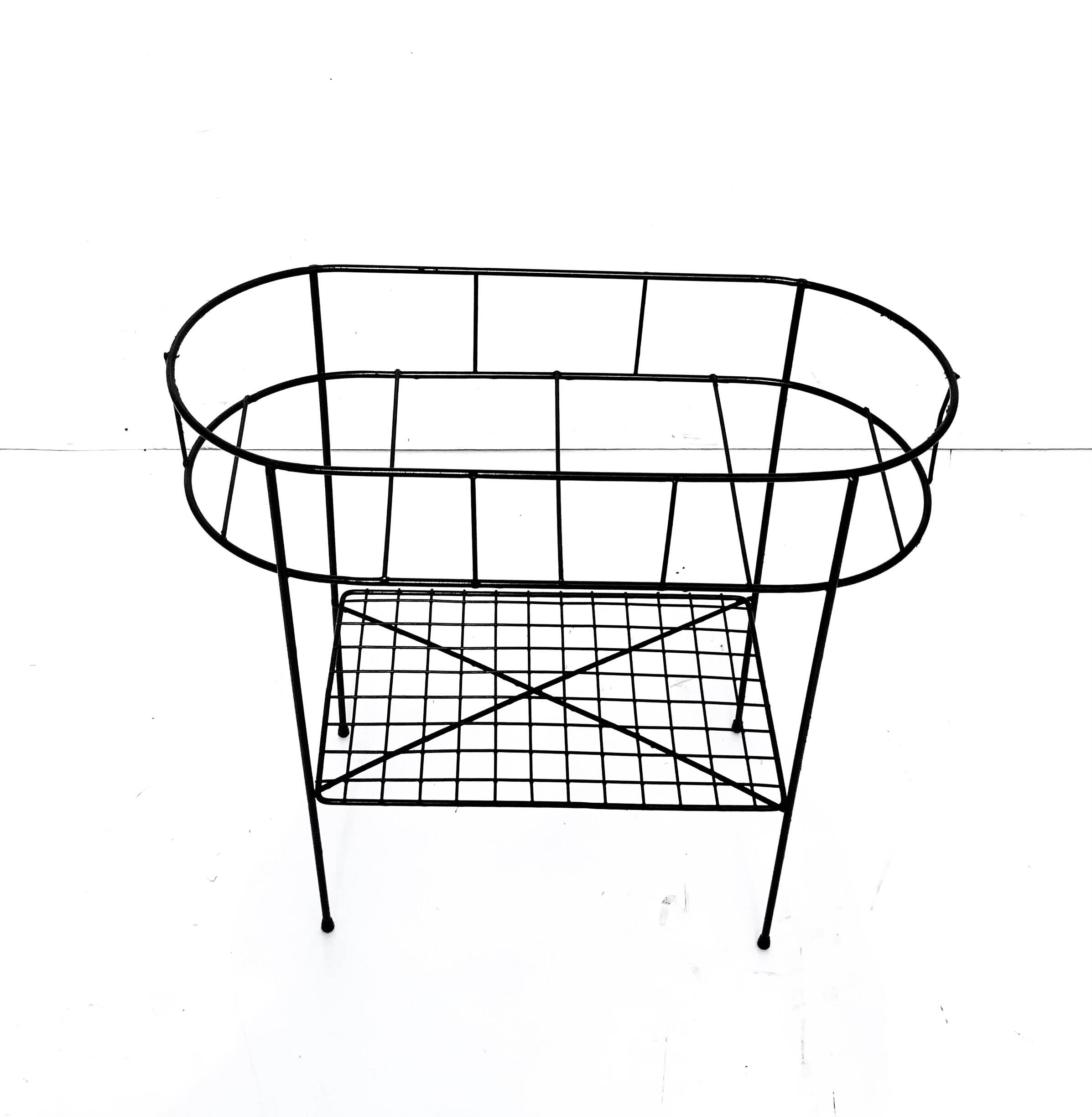Vintage Flower Table, Planter, IKEA Sweden 1950s