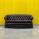 1980's Chesterfield 3 seater sofa