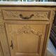 Curved buffet, sculpted Provençal style