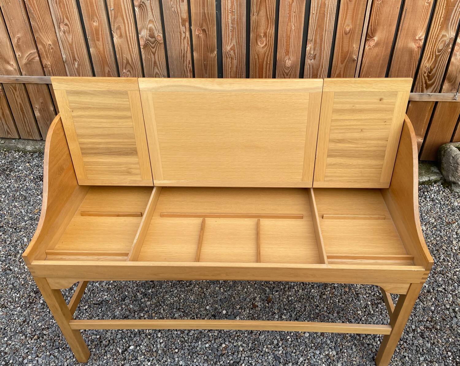 Vintage Andreas Hansen desk for Hadsten Træindustri, Denmark.
