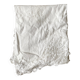 White cotton tablecloth with openwork embroidery 160X170 cm