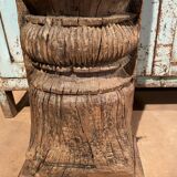 Half Indian wooden column