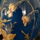 Pair of large vases Jaget and Pinon decoration with poppies 1920