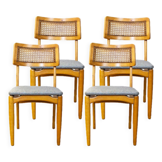Mid Century chair, Spain, 1950's, Set of 4