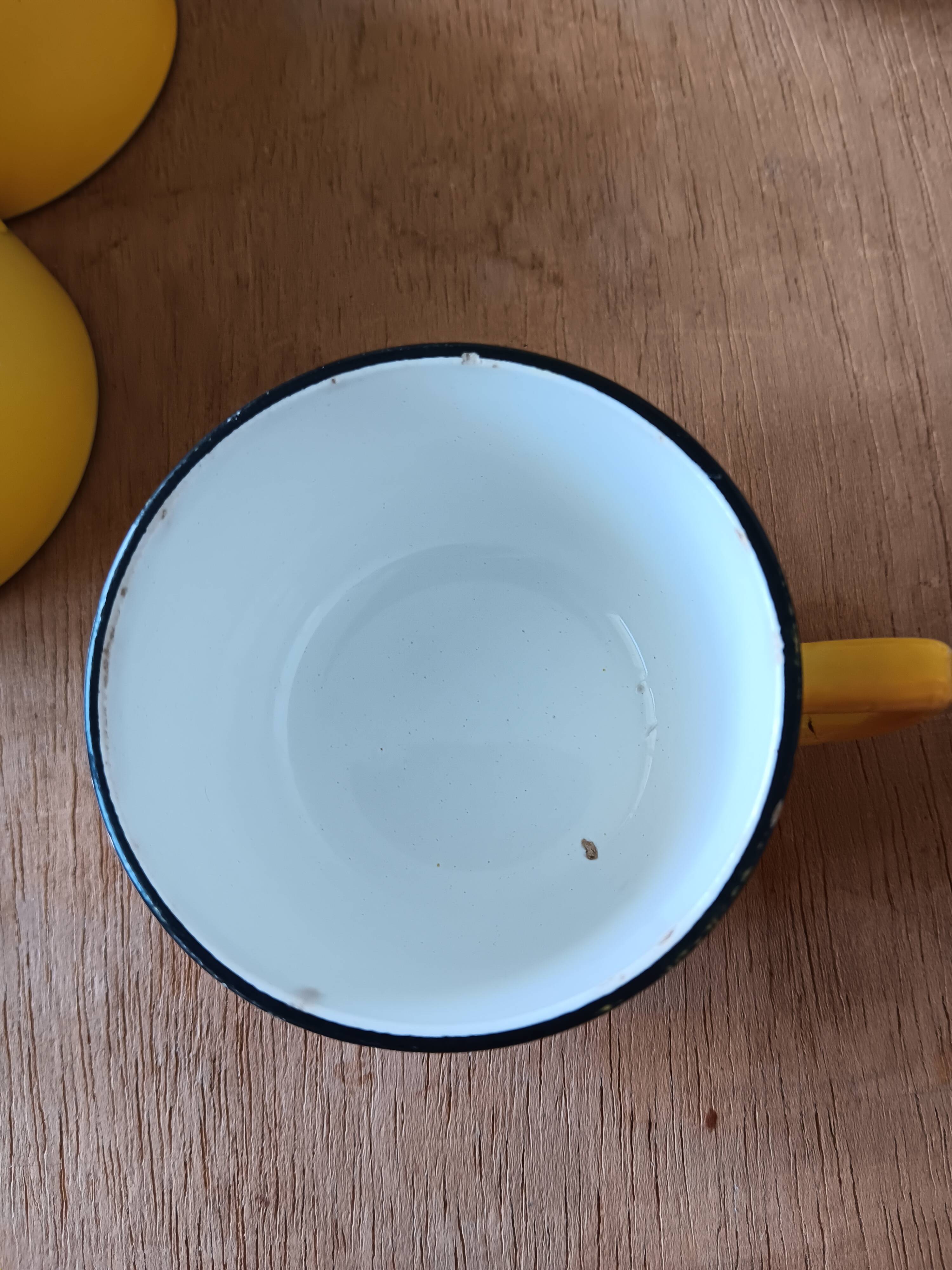 Antique coffee cups Digoin & Sarreguemines