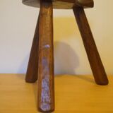 Brutalist design tripod stool