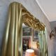 Golden mirror