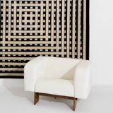Marcello Morandini carpet kinetic art tufted wool 1989