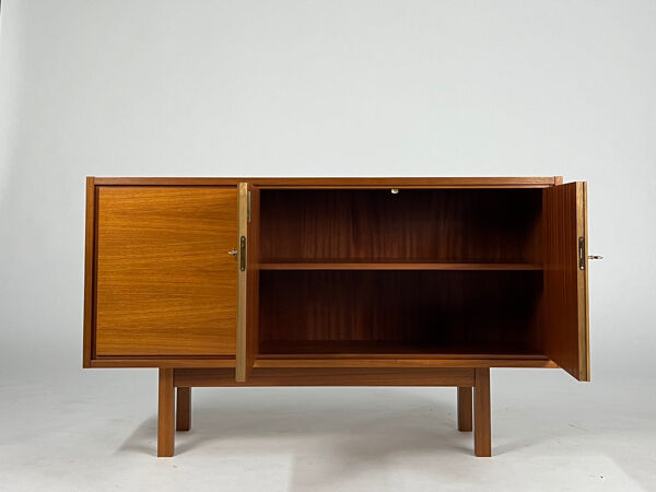 Buffet HiFi en teck vintage années 60 70 meuble de milieu de siècle