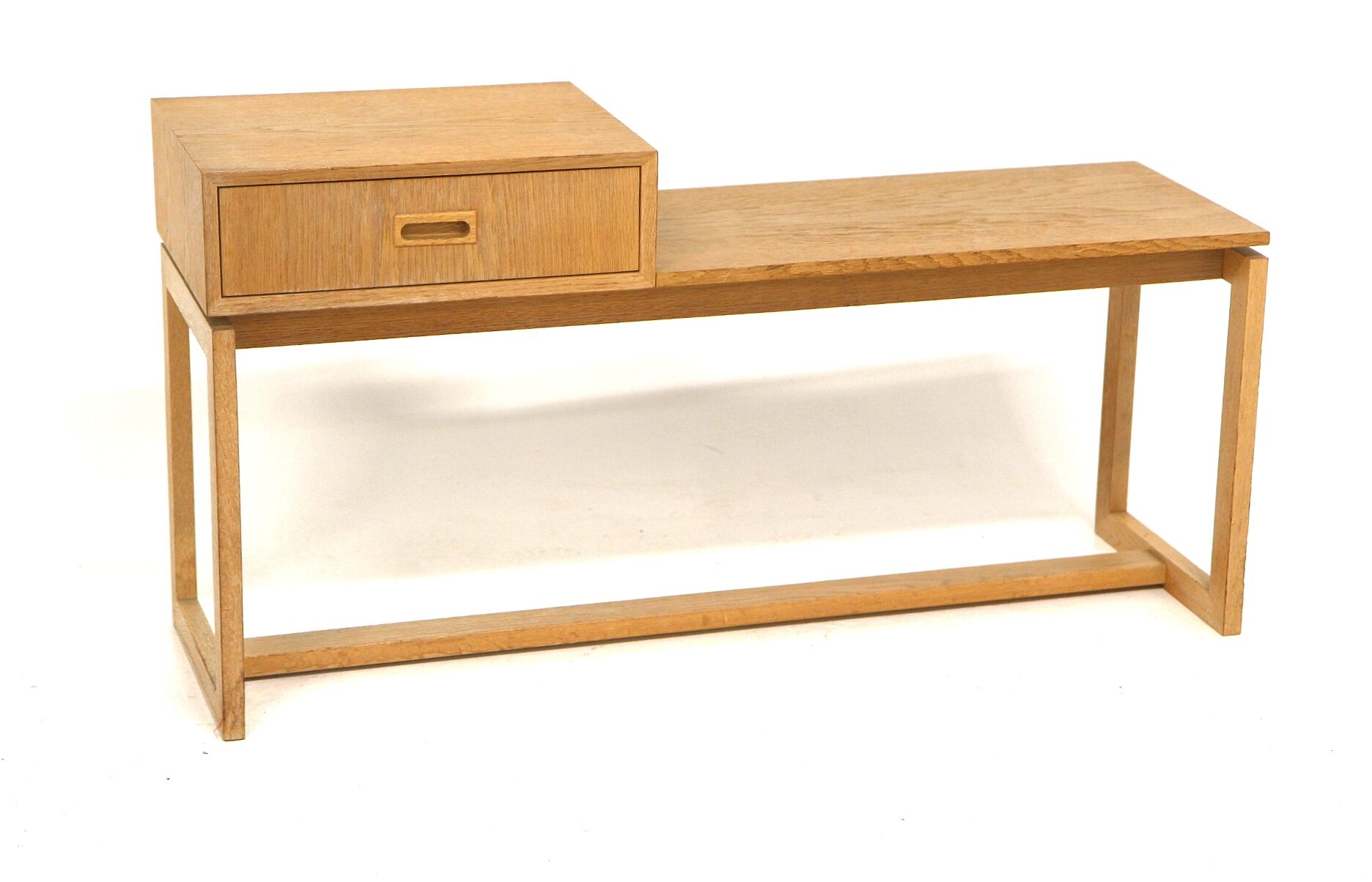 Oak telephone bench, Sweden, 1960
