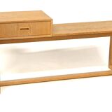 Oak telephone bench, Sweden, 1960