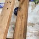 Solid wood carpenter's workbench