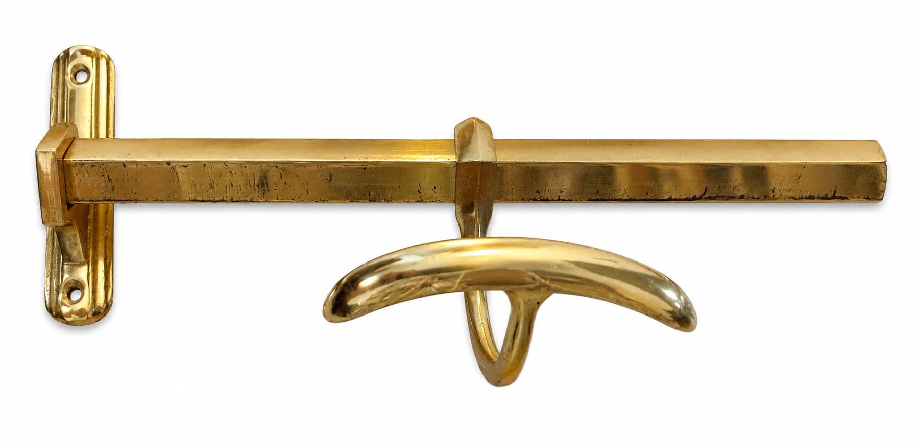 VERY RARE Wall coat rack & hat stand Hotel George V of Paris