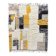 Moroccan rug with colorful geometric design 250×150 cm