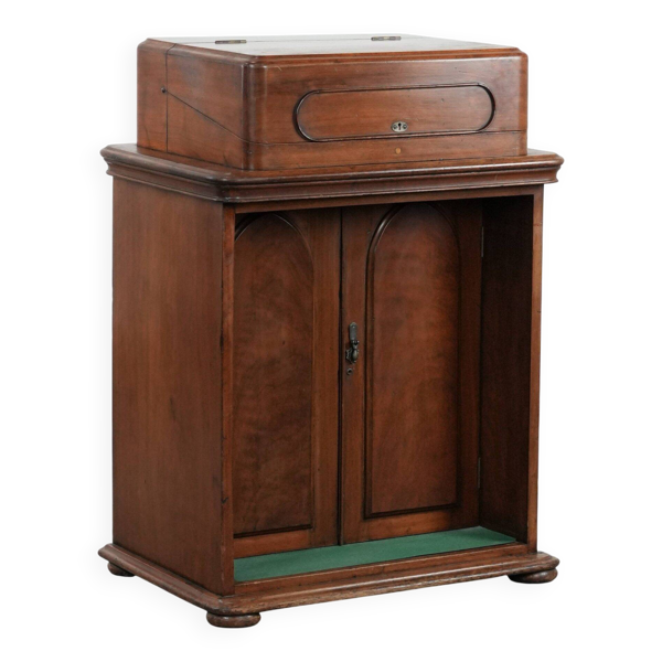 Bureau debout antique / comptoir / table d'écriture anglaise du 19ème siècle
