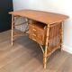 Rattan desk from around 1970.