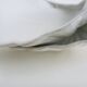Pair of shell wall lights, in white ceramic. 80s 90s