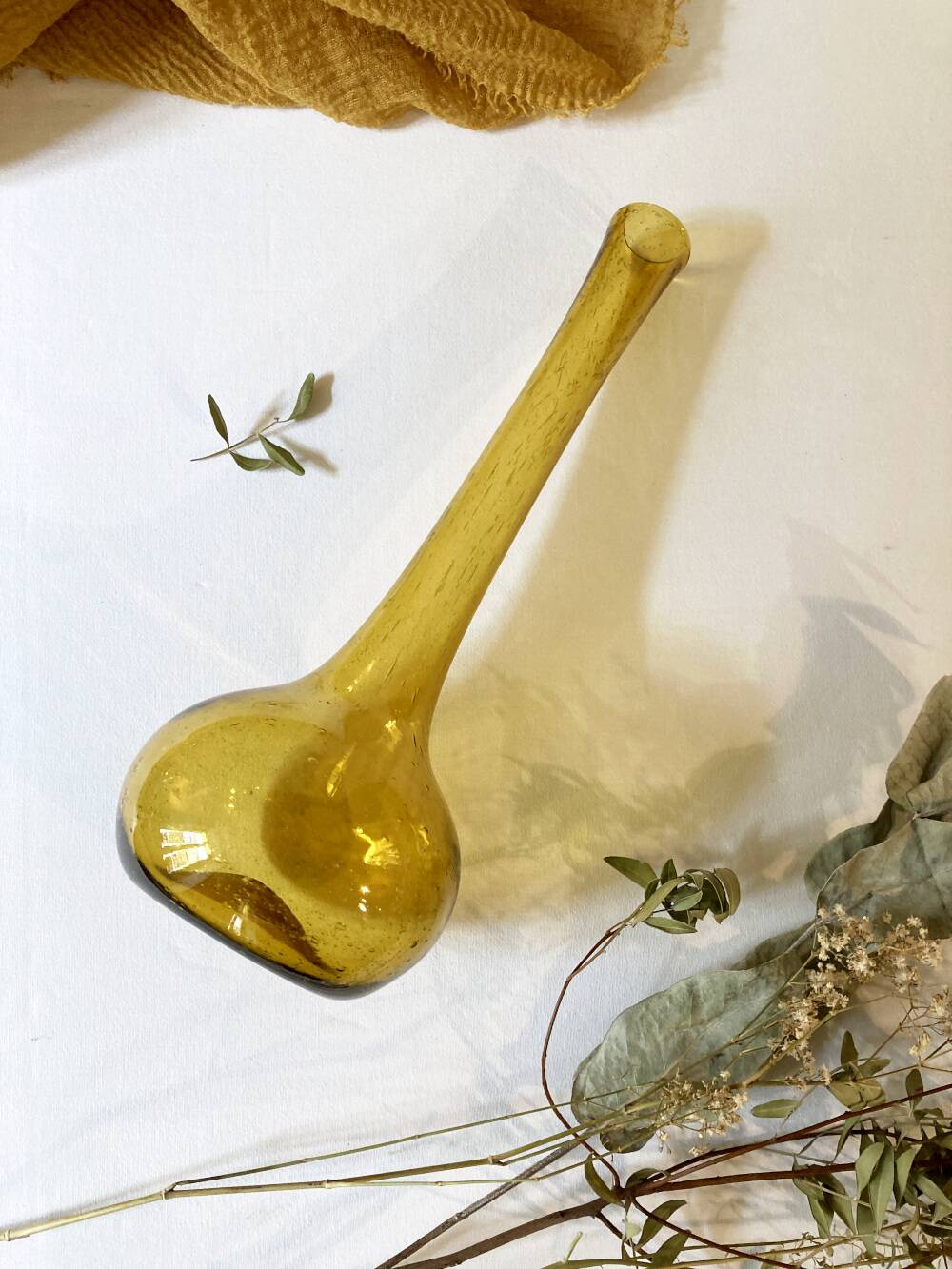 Biot bubble glass soliflore vase, 1950s