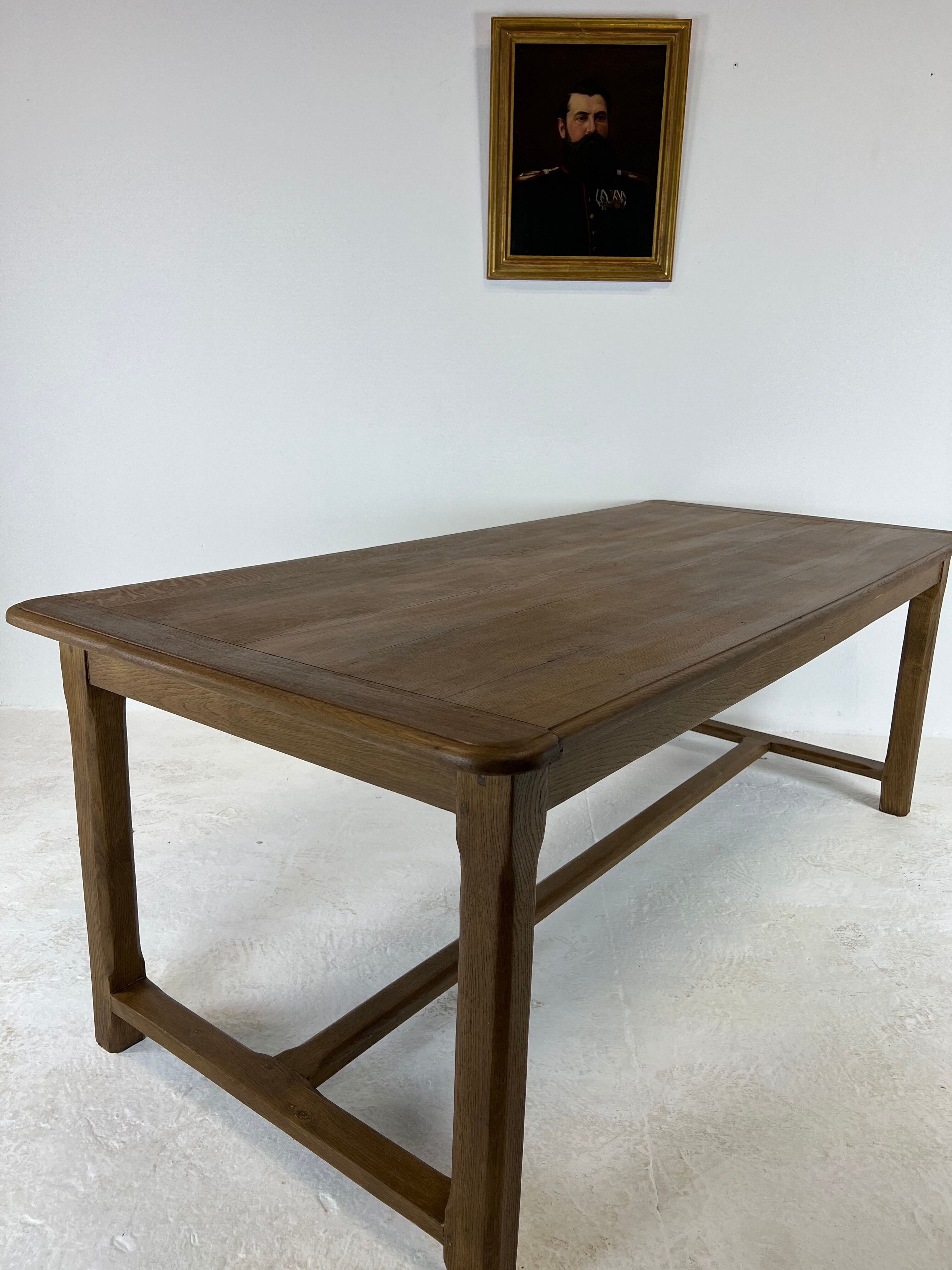 Old oak farmhouse table