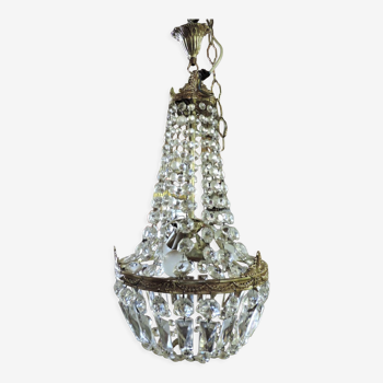 Crystal balloon chandelier 1970