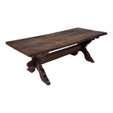 Dutch Antique Oak Coffee Table, 1800s