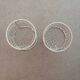 Set of egg basket and two small baskets for boiled eggs.
