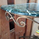 Wrought iron console 1950