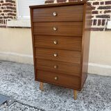 Vintage chiffonnier bobbin feet