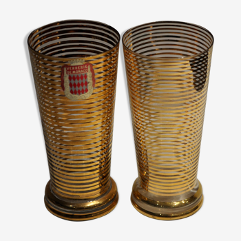 Duo verres orangeade monaco