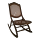 Vintage cane rocking chair
