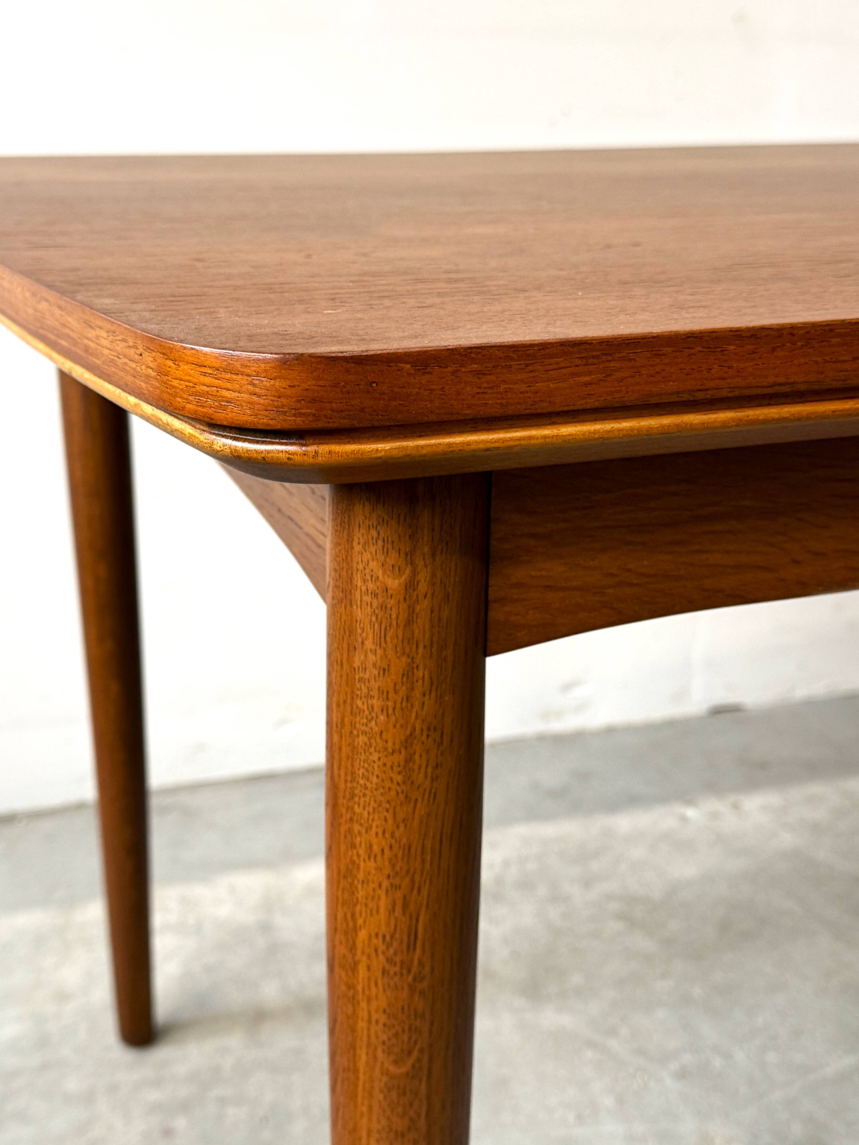 Teak Extending Table, Denmark 1960s/1970s, Vintage, Mid-C Modern