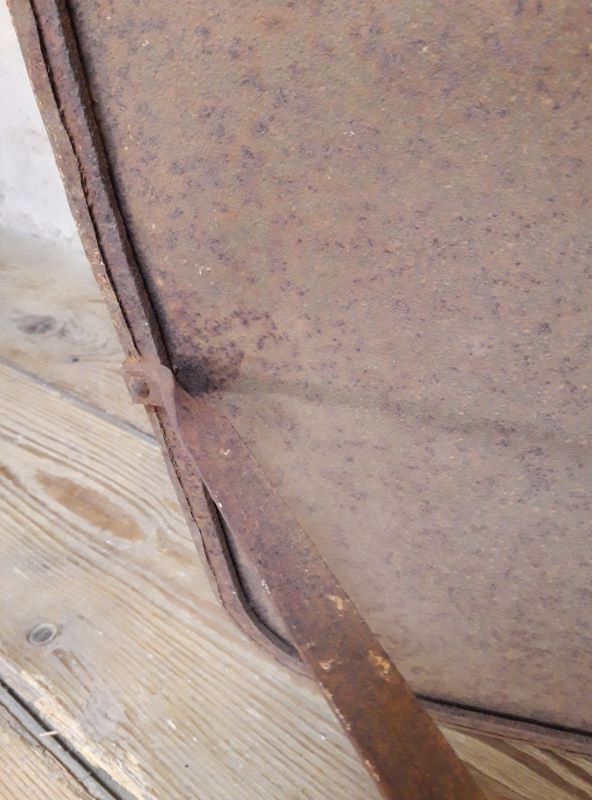 Pedestal table, wrought iron garden table