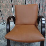 Pair of bow wood Steiner chairs