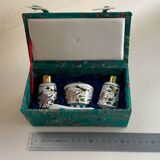 Cloisonne salt and pepper box