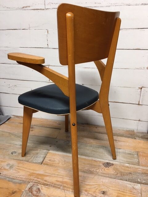 Fauteuil à système piètement compas 1960