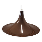 Brown pendant lamp, Danish design, 1960s, production: Denmark