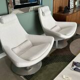 2 B&B Italia armchairs by Jeffrey Bernett