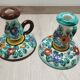 Cerart Monaco flower candlesticks
