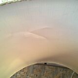 Ceramic lamp and teak by Krosselbach 1970