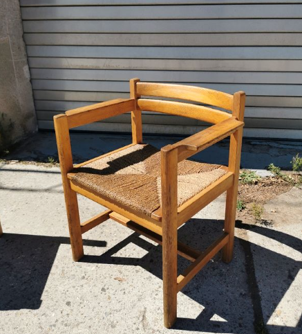 Set of Asserbo Chairs and Armchairs by Børge Mogensen - Scandinavian Design of the 60s