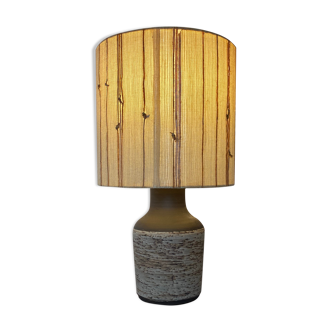 Lampe de table de style scandinave avec base et abat-jour en céramique, années 1960