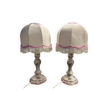 Paire de lampes Clamecy