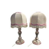 Pair of Clamecy lamps