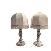 Pair of Clamecy lamps