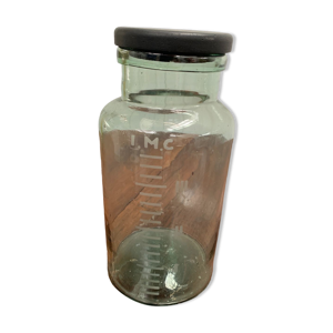 Flacon de laboratoire verre bulles