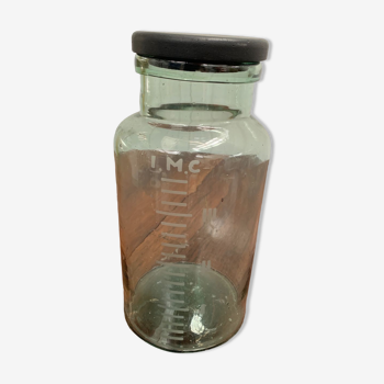 Large laboratory bottle glass bubbles